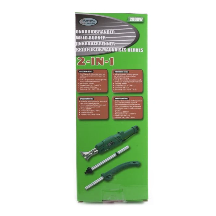 011436 Onkruidbrander 2000W 2-in-1 5 011436 Onkruidbrander 2000W 2-in-1 - Afbeelding 3