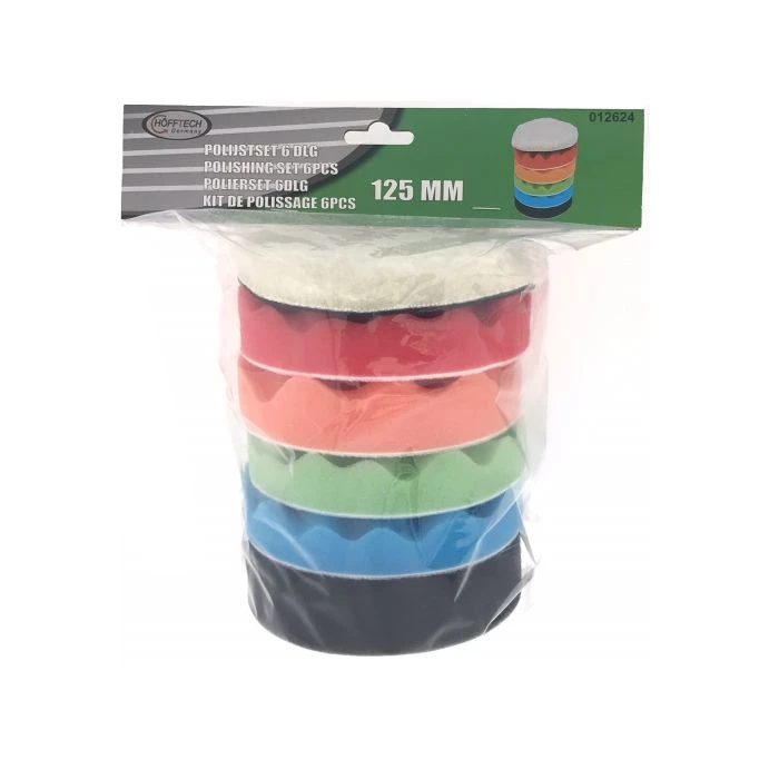 012624 Polijstset 6 Dlg ø125 Mm 4 012624 Polijstset 6 Dlg ø125 Mm - Afbeelding 2