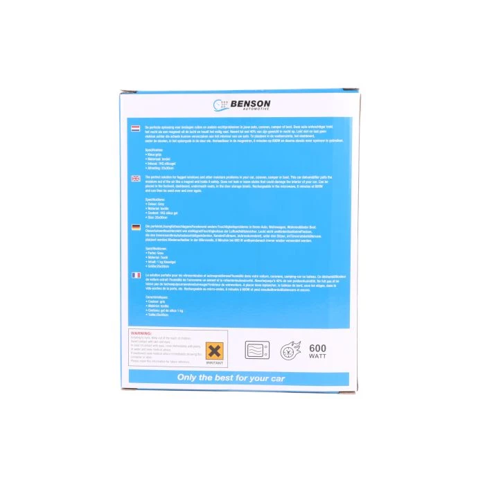 013179 Auto Ontvochtiger Herbruikbaar 1 Kg 6 013179 Auto Ontvochtiger Herbruikbaar 1 Kg - Afbeelding 4