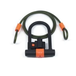 013301 Xolid Beugelslot 180 X 245 Mm + Kabel 12 X 1800 Mm Army Green -Makita Shop Nederland 013301