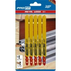 ProFit Decoupeerzaagblad 100x9,5x1 Mm, Pak 5 Stuks.