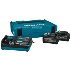 Makita 1911B9-4 Startset XGT DC40RA / 2x BL4040F