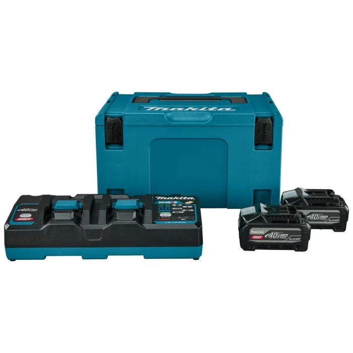 Makita 1911D8-0 Startset XGT DC40RB / 2x BL4040F 4 Makita 1911D8-0 Startset XGT DC40RB / 2x BL4040F - Afbeelding 2