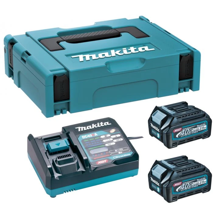 Makita 191J81-6 Startset XGT DC40RA/2xBL4025 5 Makita 191J81-6 Startset XGT DC40RA/2xBL4025 - Afbeelding 3