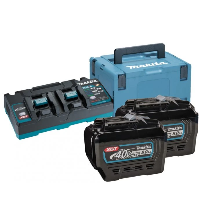 Makita 191Y97-1 Startset XGT DC40RB/2xBL4080F 4 Makita 191Y97-1 Startset XGT DC40RB/2xBL4080F - Afbeelding 2