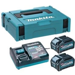 Makita 191J97-1 Startset XGT DC40RA/2xBL4040 -Makita Shop Nederland 191j97 1 c1c0 s100 1