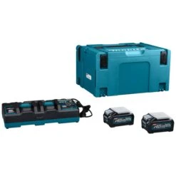 Makita 191U00-8 Startset XGT DC40RB/2xBL4040 -Makita Shop Nederland 191u00 8 c1l0 s100
