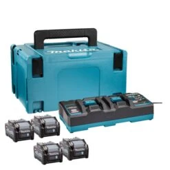 Makita 191U28-6 Startset XGT DC40RB/4xBL4040 -Makita Shop Nederland 191u28 6 c1l0 1 1