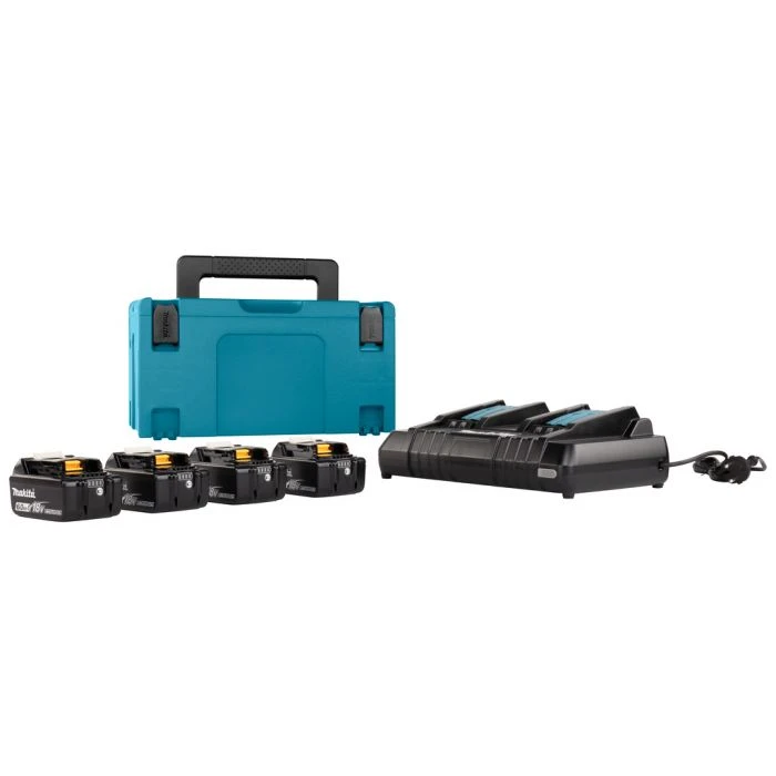 Makita 198091-4 Startset LXT DC18RD + 4x BL1860B 7 Makita 198091-4 Startset LXT DC18RD + 4x BL1860B - Afbeelding 5