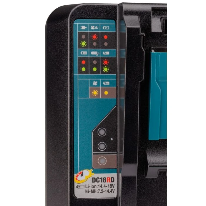 Makita 198091-4 Startset LXT DC18RD + 4x BL1860B 12 Makita 198091-4 Startset LXT DC18RD + 4x BL1860B - Afbeelding 10