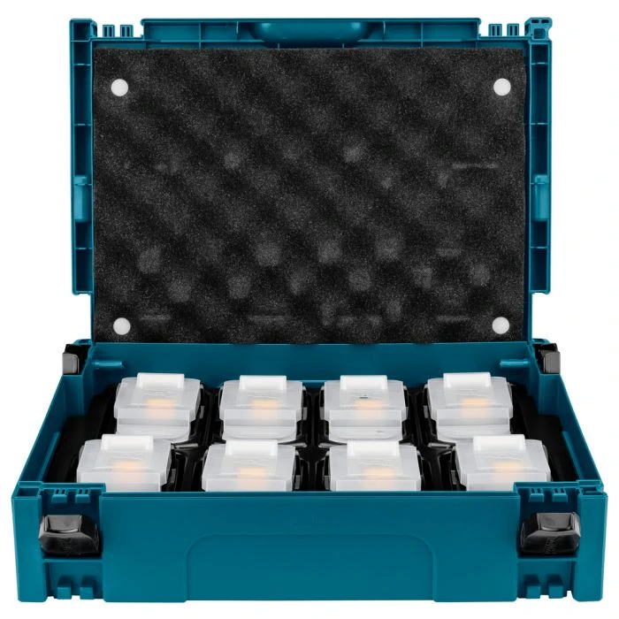 Makita Accu Opberg-Mbox 8-dlg + 8x Accu BL1850b 5 Makita Accu Opberg-Mbox 8-dlg + 8x Accu BL1850b - Afbeelding 3