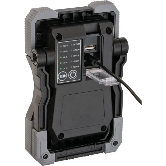 Brennenstuhl Mobiele LED Batterijgevoede Schijnwerper RUFUS 1500 MA, 1500lm, IP65 6 Brennenstuhl Mobiele LED Batterijgevoede Schijnwerper RUFUS 1500 MA, 1500lm, IP65 - Afbeelding 4