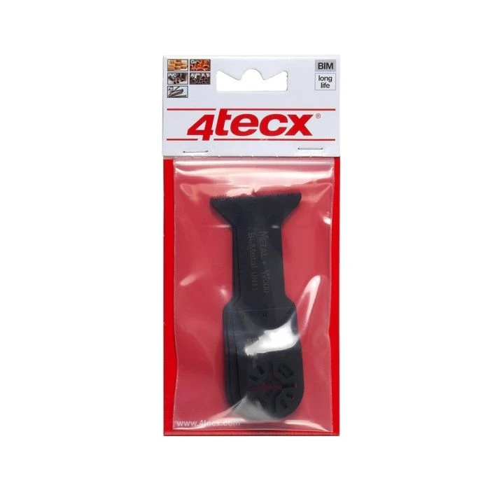 4tecx Multizaagblad Universeel 11 Bi-metaal 45 X 60 Mm 100 + 15 Stuks 3 4tecx Multizaagblad Universeel 11 Bi-metaal 45 X 60 Mm 100 + 15 Stuks
