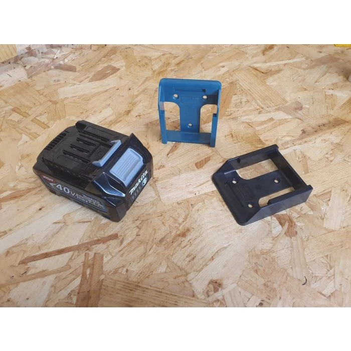 Stealth Mount Accuhouder Voor Makita 40V XGT, 6-pack Blauw 6 Stealth Mount Accuhouder Voor Makita 40V XGT, 6-pack Blauw - Afbeelding 4