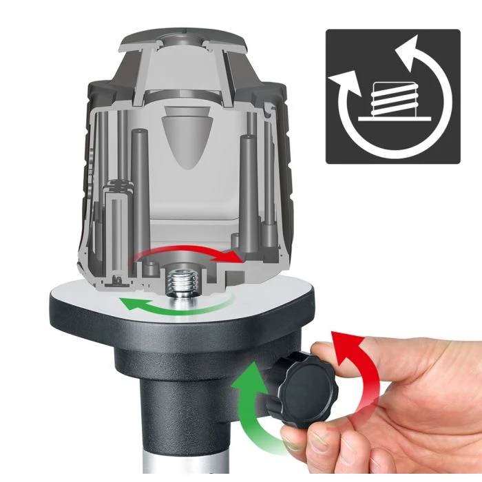 Laserliner Spindelstatief P300cm 4 Laserliner Spindelstatief P300cm - Afbeelding 2