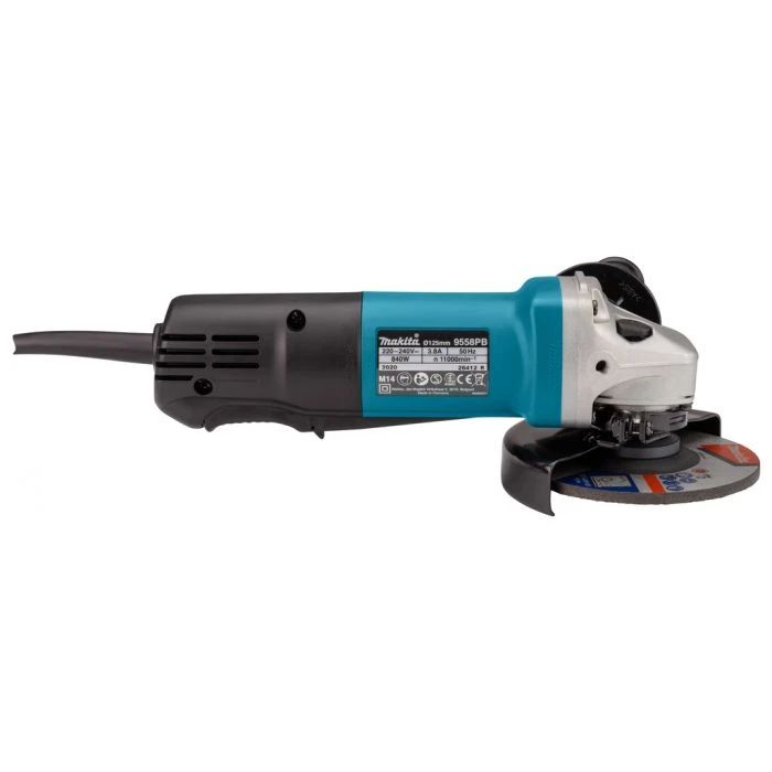 Makita 9558PBGY 230 V Haakse Slijper 125 Mm 12 Makita 9558PBGY 230 V Haakse Slijper 125 Mm - Afbeelding 10