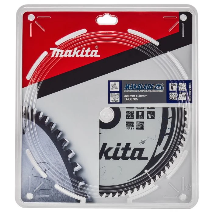 Makita B-08785 Afkortzaagblad Hout 6 Makita B-08785 Afkortzaagblad Hout - Afbeelding 4