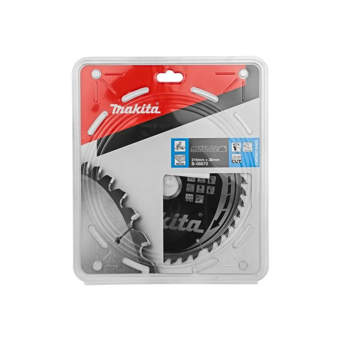 Makita B-08872 Zaagb Hout 216x30x2,1 40T 10g 6 Makita B-08872 Zaagb Hout 216x30x2,1 40T 10g - Afbeelding 4