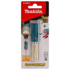Makita B-28531 XTT Bithouder 1/4" X 79mm 15 Makita B-28531 XTT Bithouder 1/4" X 79mm -Makita Shop Nederland B 28531 C1N1