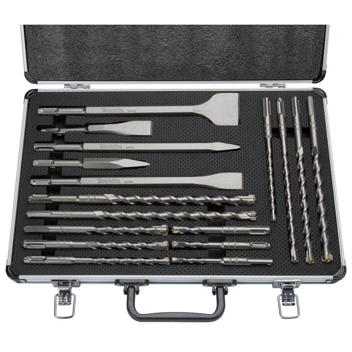 Makita B-64680 PB4S SDS+ Boor/beitelset 17-delig 4 Makita B-64680 PB4S SDS+ Boor/beitelset 17-delig - Afbeelding 2