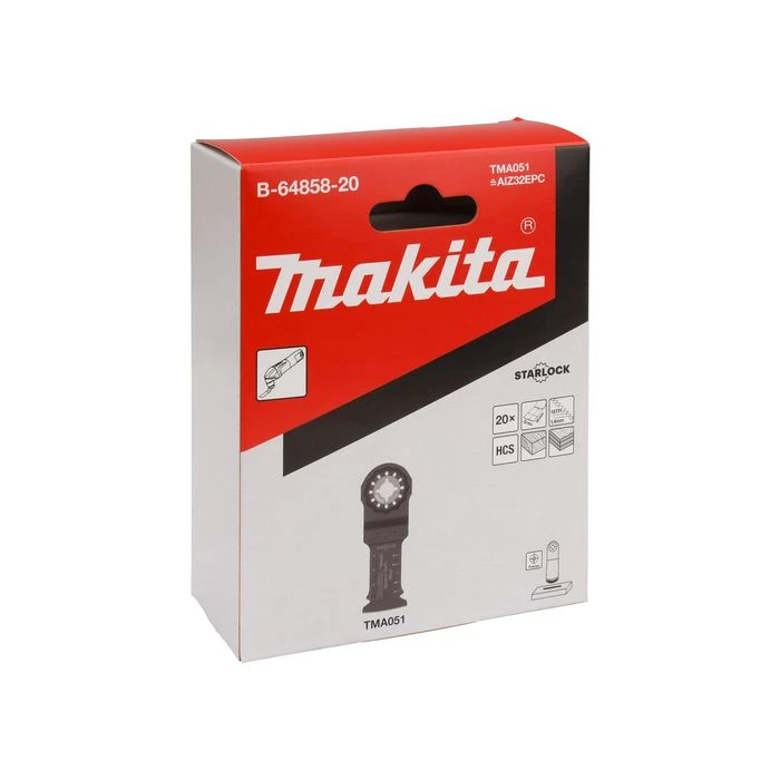 Makita B-64858-20 TMA051 Invalzaagblad 32x50mm Hout (20st) 7 Makita B-64858-20 TMA051 Invalzaagblad 32x50mm Hout (20st) - Afbeelding 5