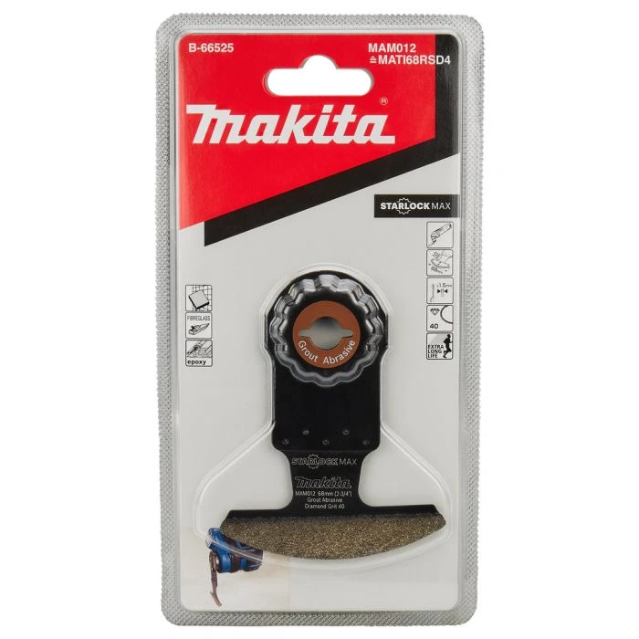 Makita B-66525 MAM012 Segmentfrees Diamant 68x10mm K40 6 Makita B-66525 MAM012 Segmentfrees Diamant 68x10mm K40 - Afbeelding 4
