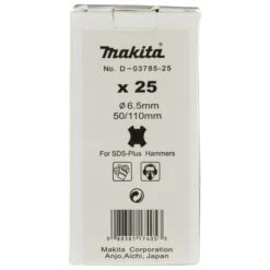 Makita D-03785-25 PBS: Betonboor 6,5x110mm -Makita Shop Nederland D 03785 25 C1N1
