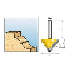 Makita D-11651 Contraprofielfr+lag 38,1 S8 -Makita Shop Nederland D 11651 A1C0 1