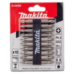 Makita D-34366 Schroefbit PH2x65mm 15 Makita D-34366 Schroefbit PH2x65mm -Makita Shop Nederland D 34366 C1N1