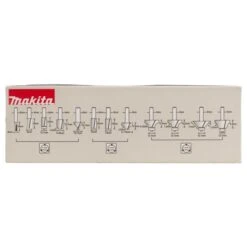 Makita D-57065 Freesset 6mm 12-delig -Makita Shop Nederland D 57065 C2N1 1