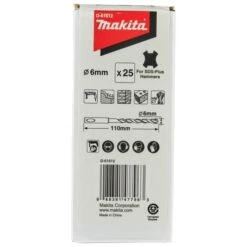 Makita D-61612 PBS: Betonboor 6x110mm -Makita Shop Nederland D 61612 C1N1