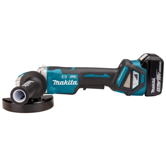 Makita DGA519RTJ 18 V Haakse Slijper 125 Mm X-LOCK 4 Makita DGA519RTJ 18 V Haakse Slijper 125 Mm X-LOCK - Afbeelding 2