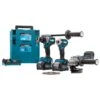 Makita DK0125G301 40 V Max Combiset Boren, (slag)schroeven En Slijpen -Makita Shop Nederland DK0125G301 C1C0 s100