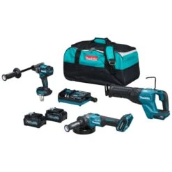 Makita DK0159G301 40 V Max Combiset Boren, Schroeven, Zagen En Slijpen -Makita Shop Nederland DK0159G301 C1R0