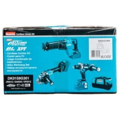 Makita DK0159G301 40 V Max Combiset Boren, Schroeven, Zagen En Slijpen -Makita Shop Nederland DK0159G301 C2N1 1