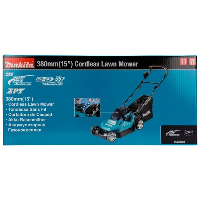 Makita DLM382Z LXT 2x18 V Accu Grasmaaier 38 Cm 5 Makita DLM382Z LXT 2x18 V Accu Grasmaaier 38 Cm - Afbeelding 3