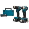 Makita DLX2423AJ 18 V Combiset Voor Lichter Boor- En (slag)schroefwerk -Makita Shop Nederland DLX2423AJ C2R0 s100