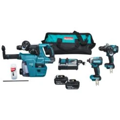 Makita DLX3154TX1 18 V Combiset Voor Allround Tot Zwaar Boor-en Schroefwerk -Makita Shop Nederland DLX3154TX1 C1C0