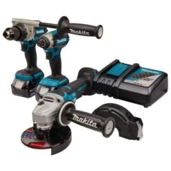 Makita DLX3156TX1 18 V Combiset Boren, (slag)schroeven En Slijpen 11 Makita DLX3156TX1 18 V Combiset Boren, (slag)schroeven En Slijpen -Makita Shop Nederland DLX3156TX1 C2R0 s101