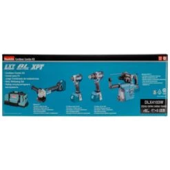 Makita DLX4103W 18 V Combiset Voor Allround Boor-, Schroef- En Slijpwerk -Makita Shop Nederland DLX4103W C1N1