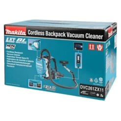 Makita DVC261ZX11 2x18 V Rugstofzuiger Voor Schoonmaak -Makita Shop Nederland DVC261ZX11 A1R1