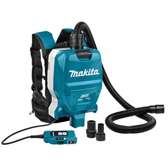 Makita DVC265ZXU 2x18 V Rugstofzuiger 5 Makita DVC265ZXU 2x18 V Rugstofzuiger - Afbeelding 3