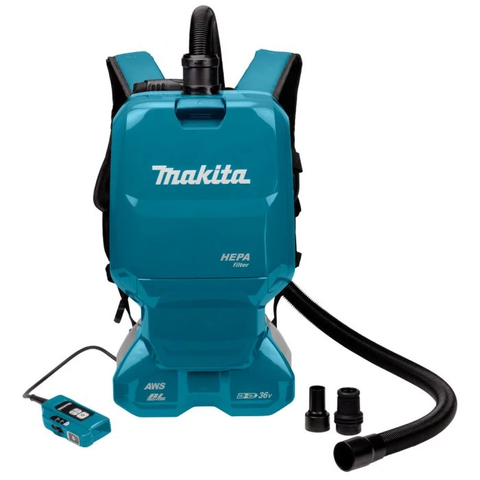 Makita DVC665ZU 2x18 V Rugstofzuiger 6 Makita DVC665ZU 2x18 V Rugstofzuiger - Afbeelding 4