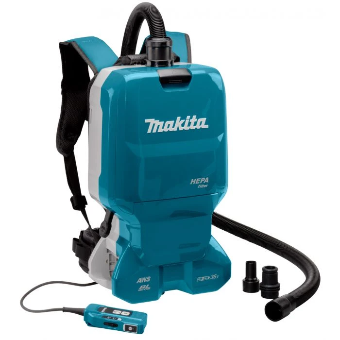 Makita DVC665ZU 2x18 V Rugstofzuiger 3 Makita DVC665ZU 2x18 V Rugstofzuiger