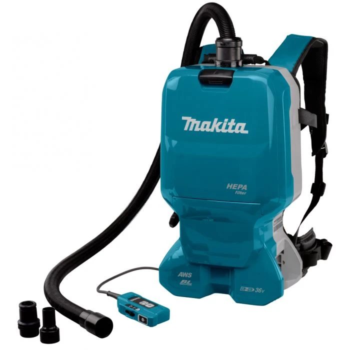 Makita DVC665ZU 2x18 V Rugstofzuiger 5 Makita DVC665ZU 2x18 V Rugstofzuiger - Afbeelding 3