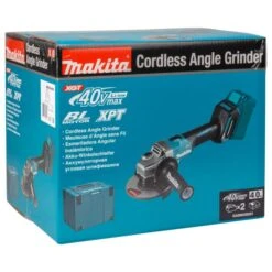 Makita GA008GM201 40 V Max Haakse Slijper 125 Mm -Makita Shop Nederland GA008GM201 C1L1