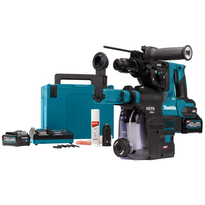 Makita HR004GM202 40 V Max Combihamer 17 Makita HR004GM202 40 V Max Combihamer - Afbeelding 15