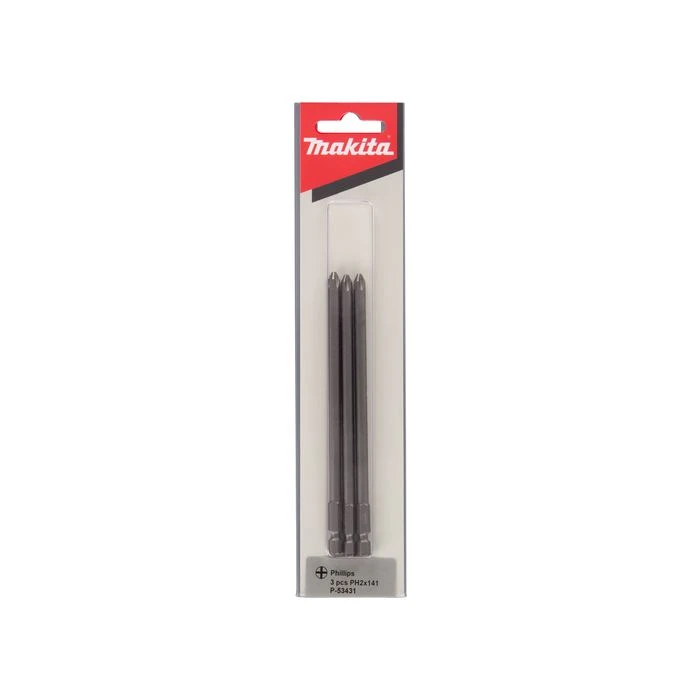 Makita P-53431 Schroefbit PH2x141mm 5 Makita P-53431 Schroefbit PH2x141mm - Afbeelding 3