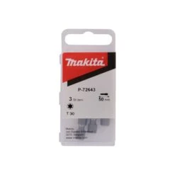 Makita P-72643 Schroefbit T30x50 Mm 3st -Makita Shop Nederland P 72643 C1C1