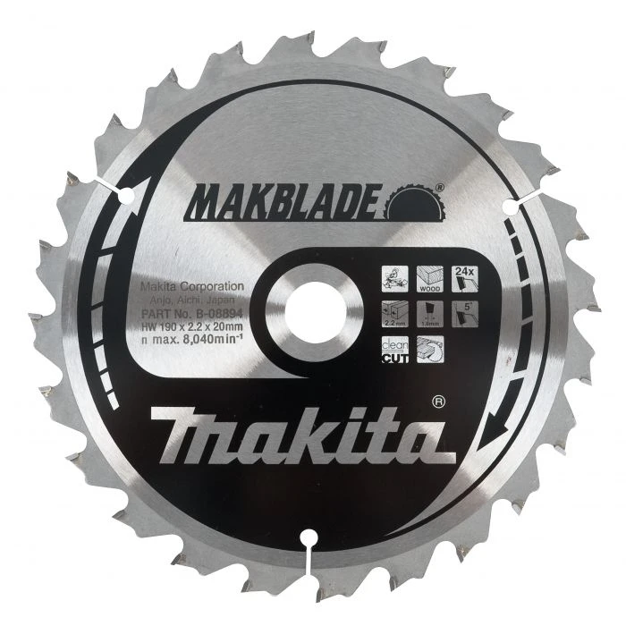 Makita B-08872 Zaagb Hout 216x30x2,1 40T 10g 7 Makita B-08872 Zaagb Hout 216x30x2,1 40T 10g - Afbeelding 5